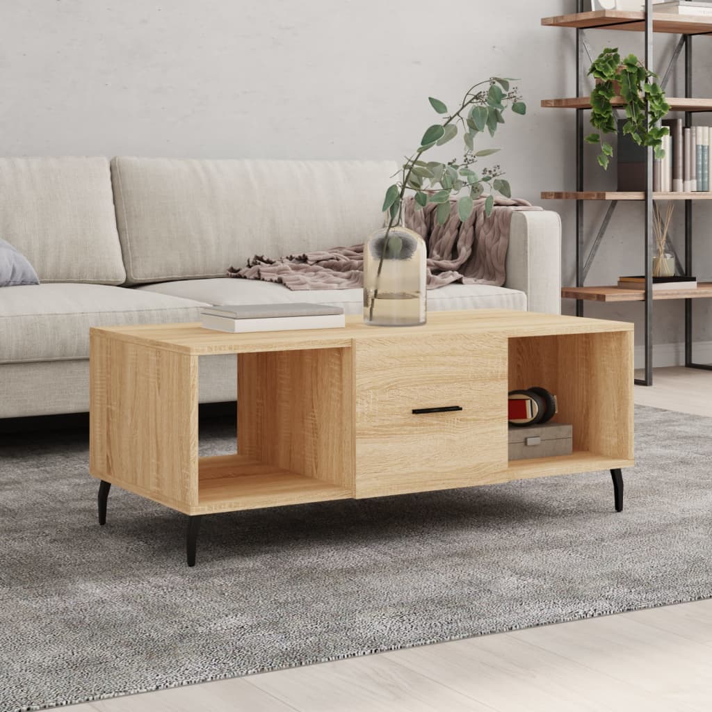 Sofabord Sonoma eg 102x50x40 cm træmateriale