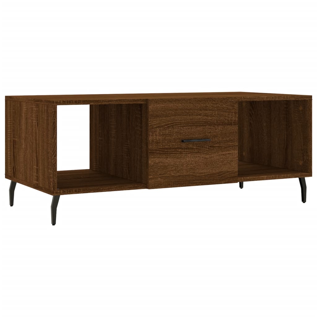 Sofabord Brun Eg Look 102x50x40 cm Træmateriale