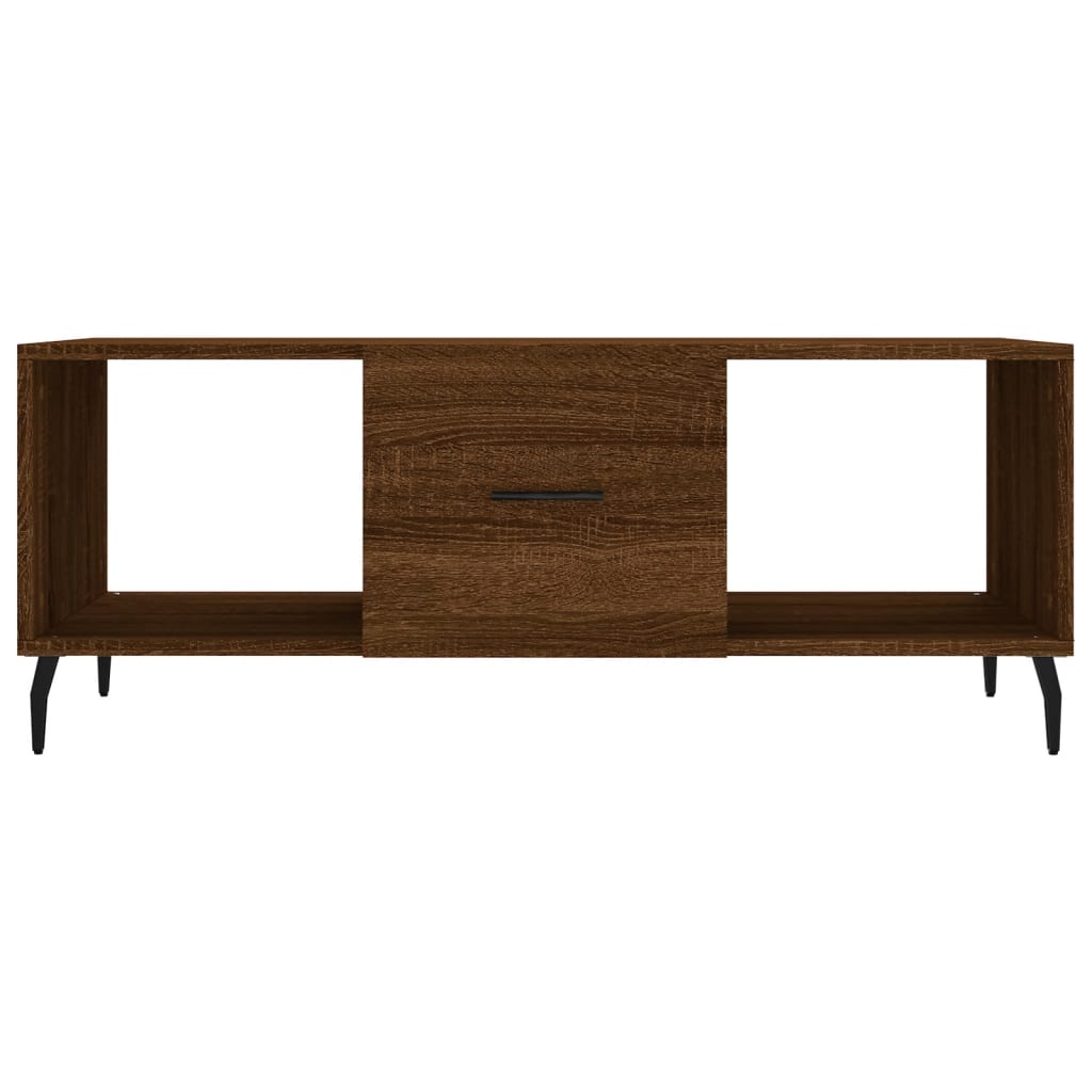 Sofabord Brun Eg Look 102x50x40 cm Træmateriale
