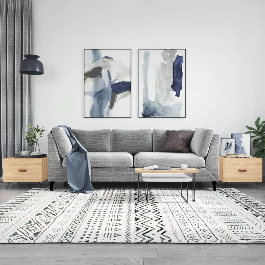 Sofaborde 2 stk Sonoma eg 50x50x40 cm træmateriale