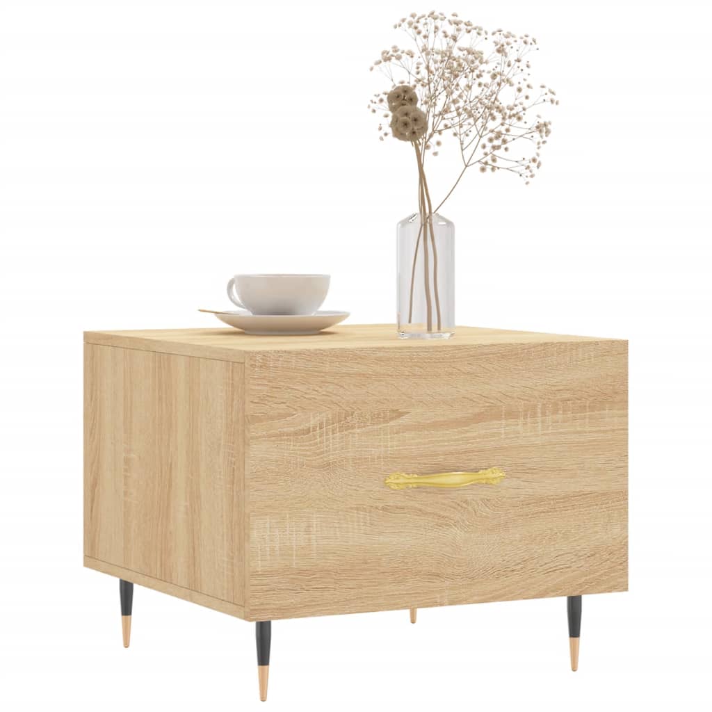 Sofaborde 2 stk Sonoma eg 50x50x40 cm træmateriale