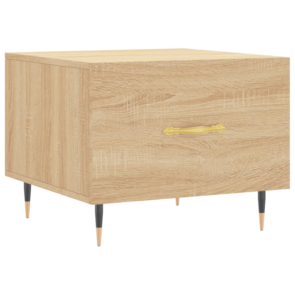 Sofaborde 2 stk Sonoma eg 50x50x40 cm træmateriale