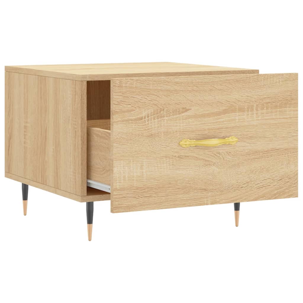Sofaborde 2 stk Sonoma eg 50x50x40 cm træmateriale