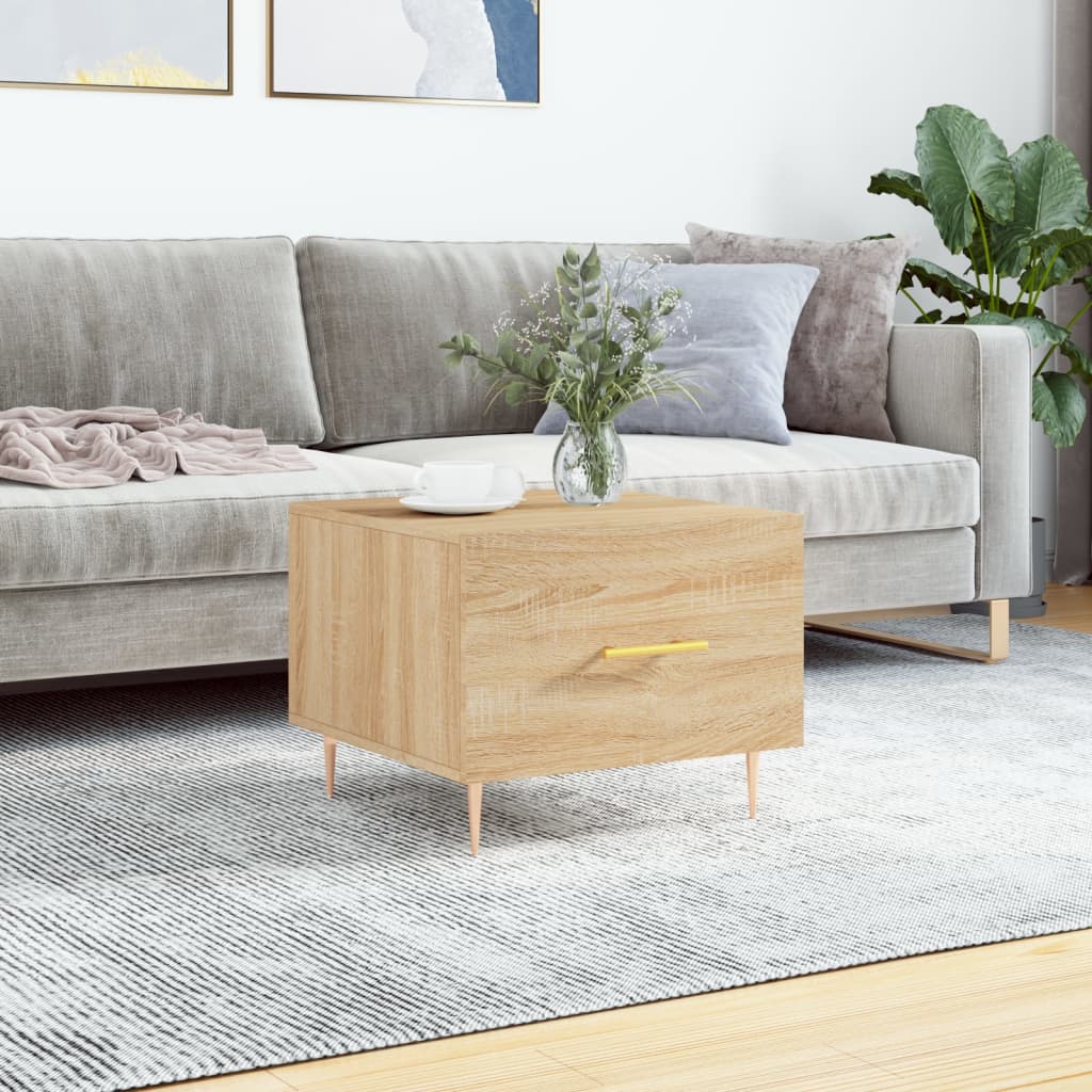 Sofabord Sonoma eg 50x50x40 cm træmateriale