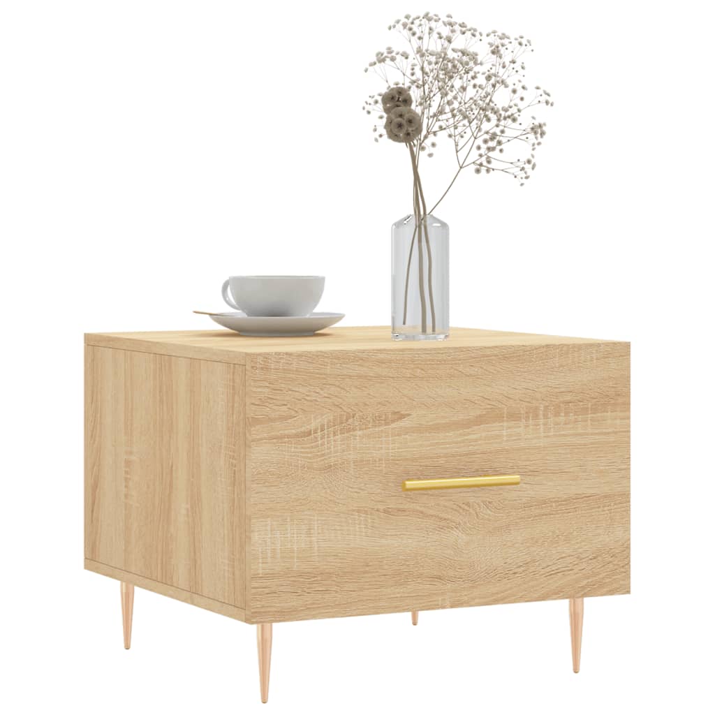 Sofaborde 2 stk Sonoma eg 50x50x40 cm træmateriale