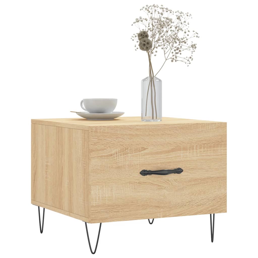 Sofabord Sonoma eg 50x50x40 cm træmateriale
