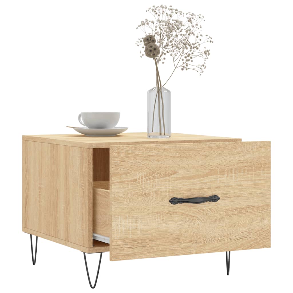 Sofabord Sonoma eg 50x50x40 cm træmateriale