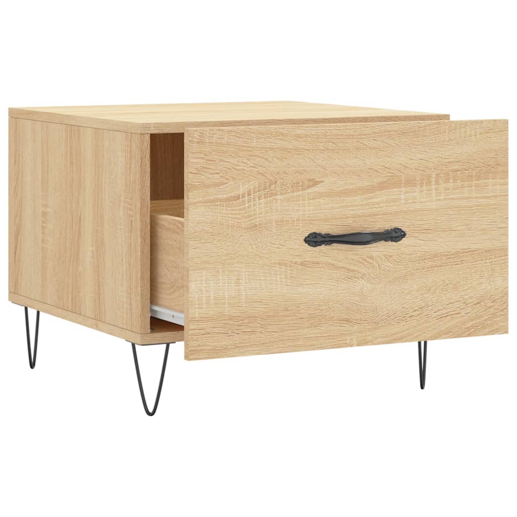Sofabord Sonoma eg 50x50x40 cm træmateriale