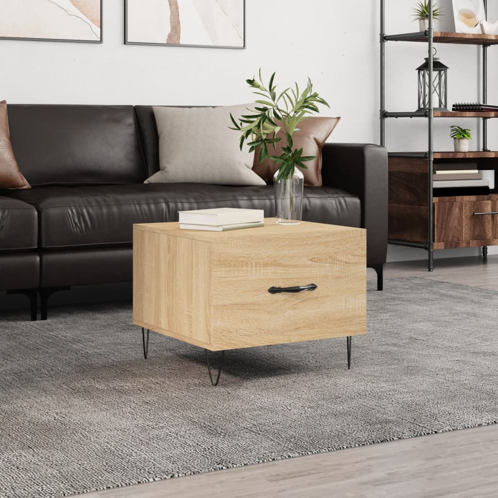 Sofabord Sonoma eg 50x50x40 cm træmateriale