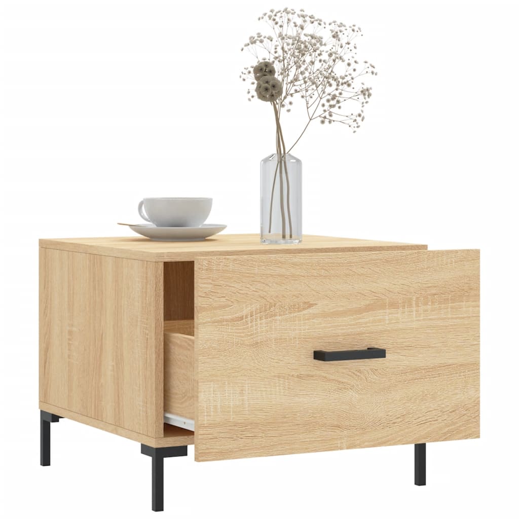 Sofabord Sonoma eg 50x50x40 cm træmateriale