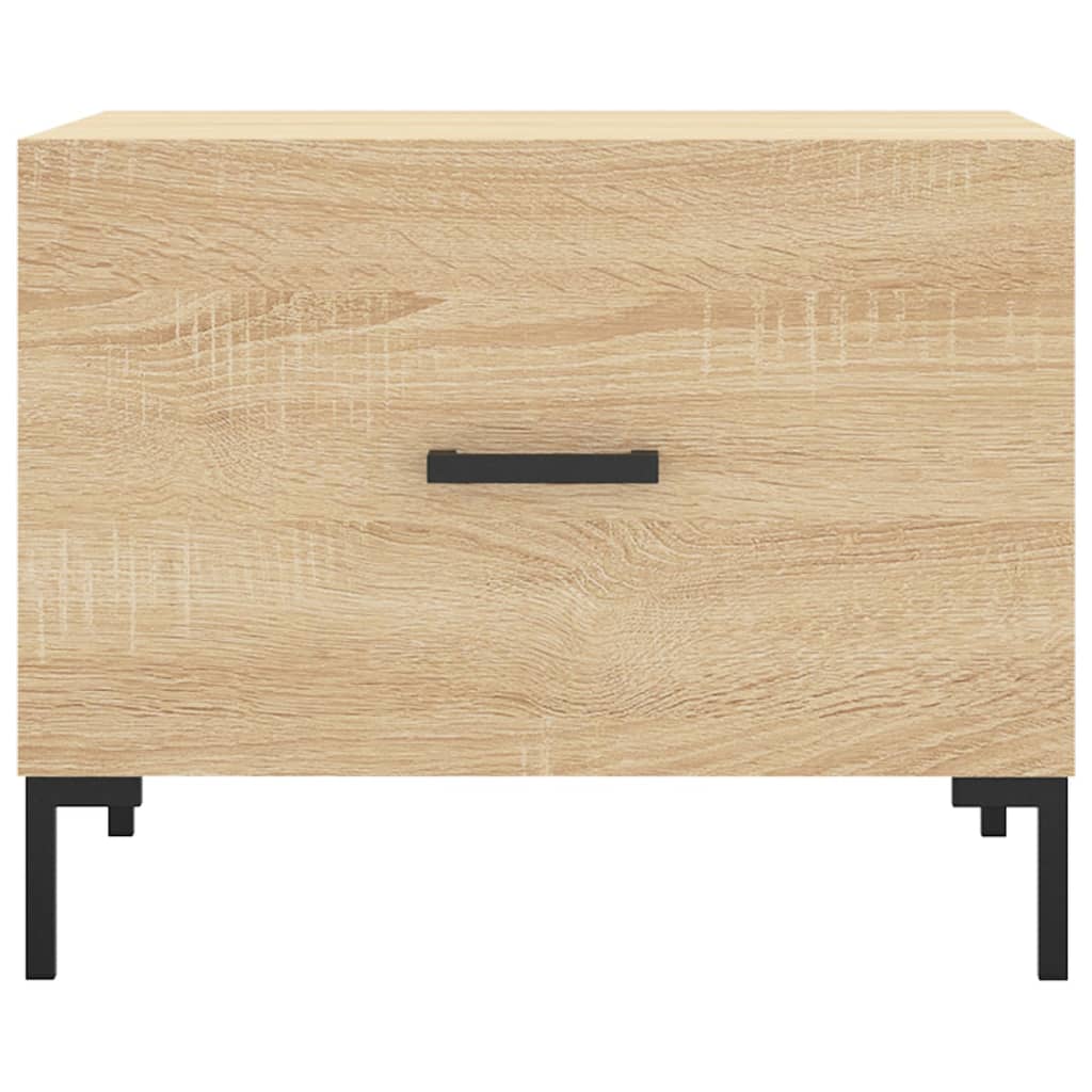 Sofaborde 2 stk Sonoma eg 50x50x40 cm træmateriale