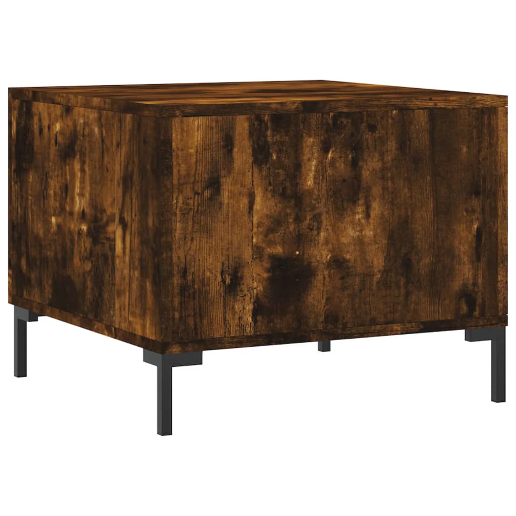 Sofabord røget eg 50x50x40 cm træmateriale