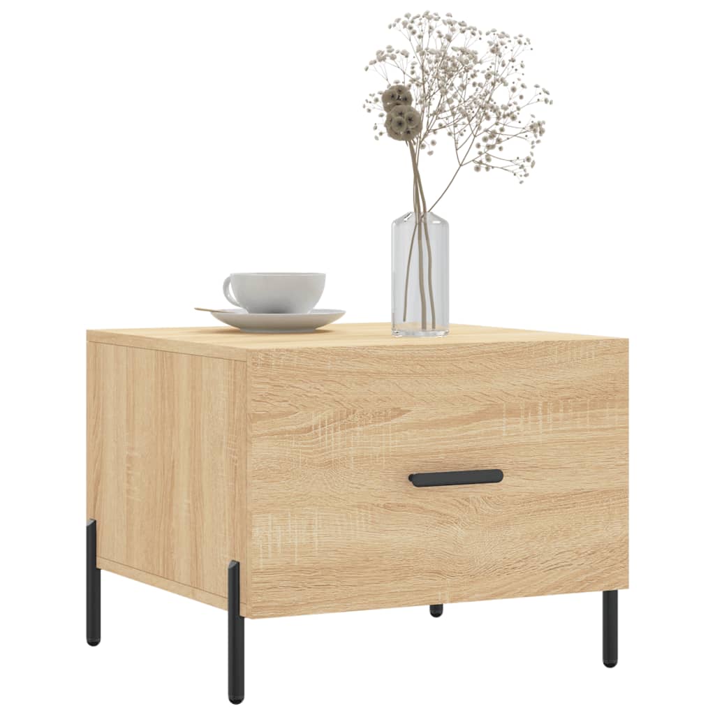 Sofabord Sonoma eg 50x50x40 cm træmateriale