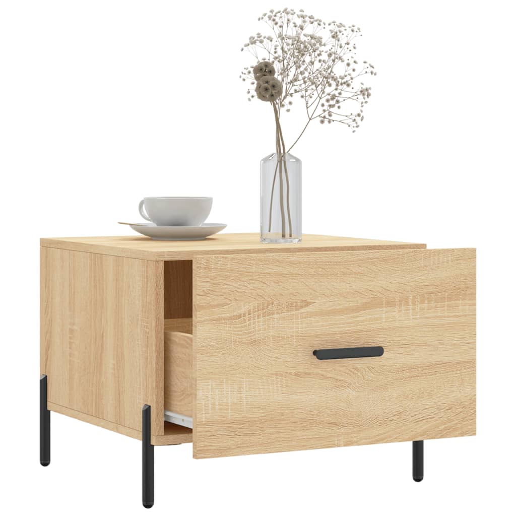 Sofabord Sonoma eg 50x50x40 cm træmateriale