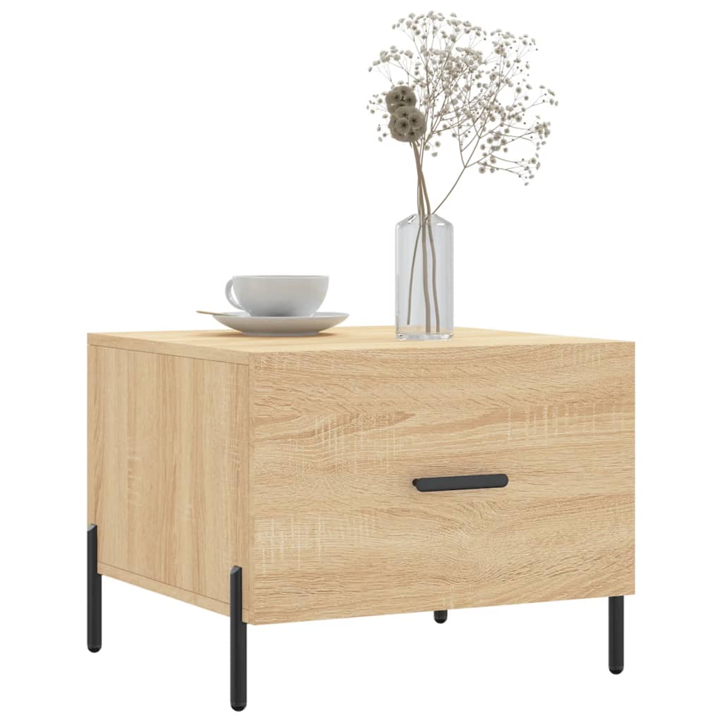 Sofaborde 2 stk Sonoma eg 50x50x40 cm træmateriale