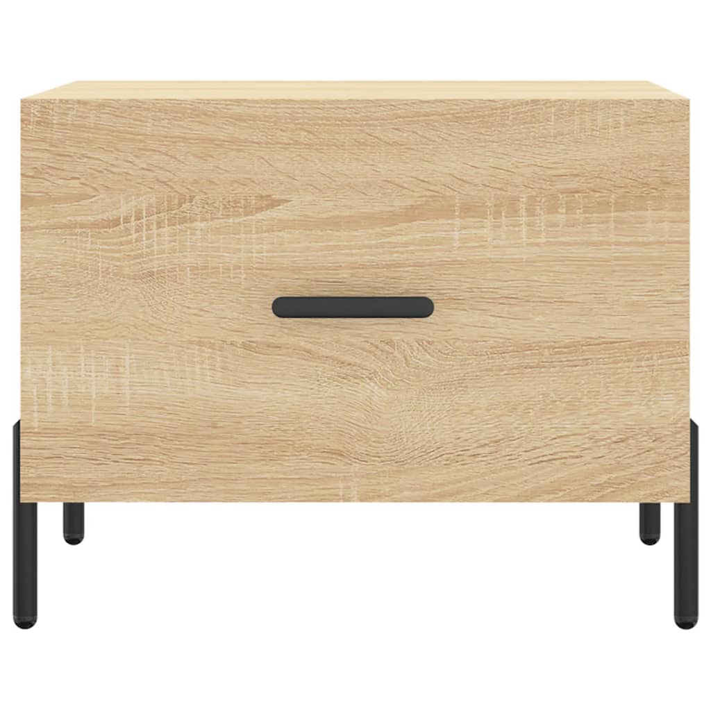 Sofaborde 2 stk Sonoma eg 50x50x40 cm træmateriale