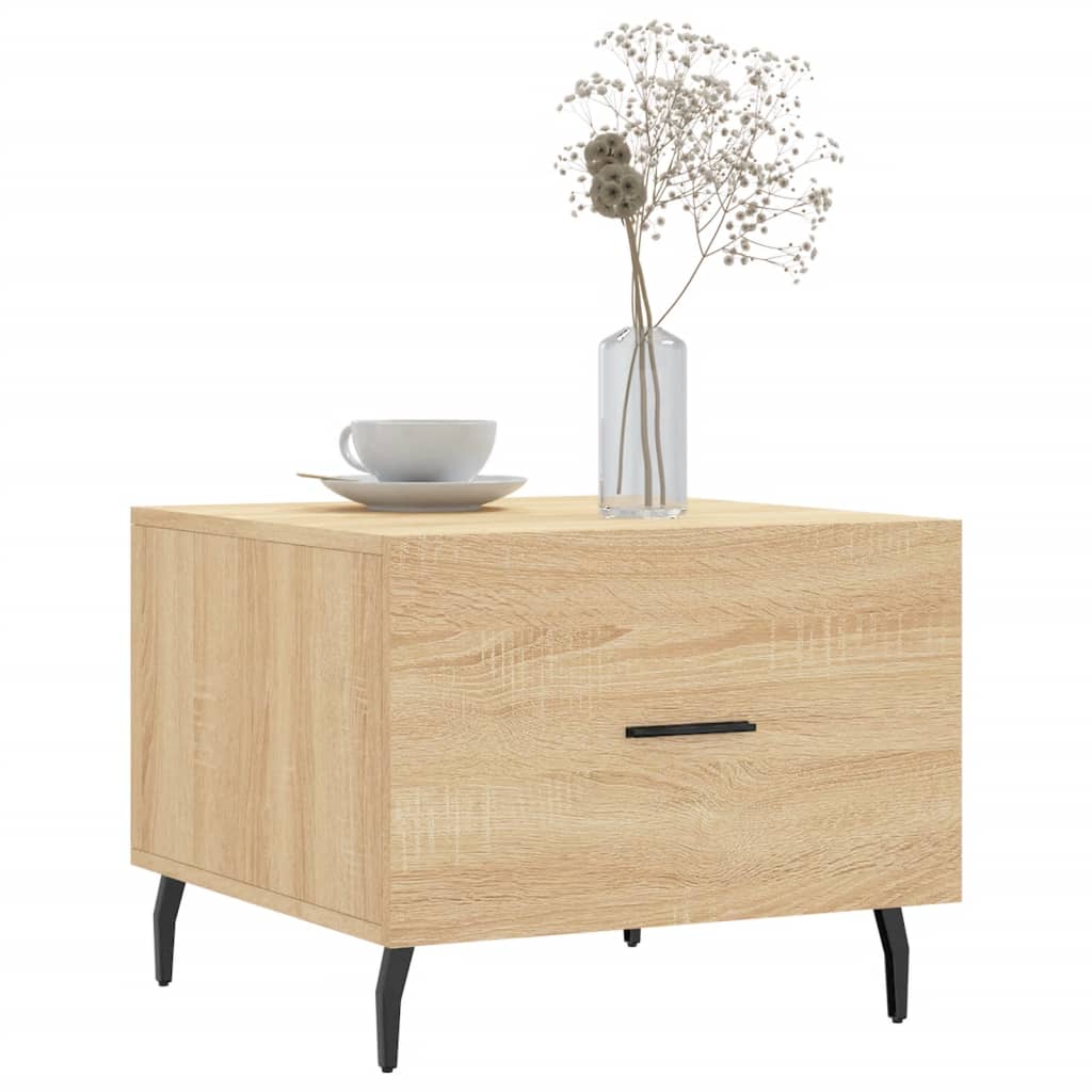 Sofaborde 2 stk Sonoma eg 50x50x40 cm træmateriale
