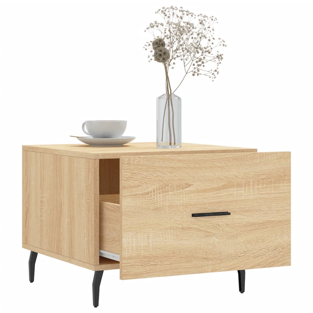 Sofaborde 2 stk Sonoma eg 50x50x40 cm træmateriale