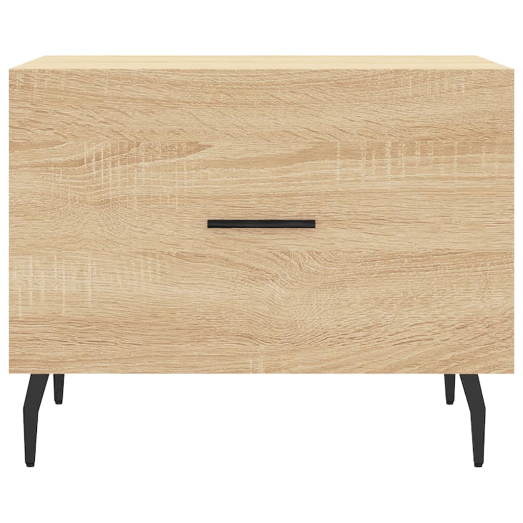 Sofaborde 2 stk Sonoma eg 50x50x40 cm træmateriale
