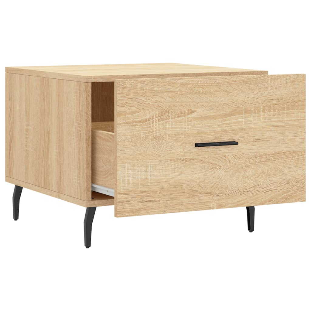 Sofaborde 2 stk Sonoma eg 50x50x40 cm træmateriale