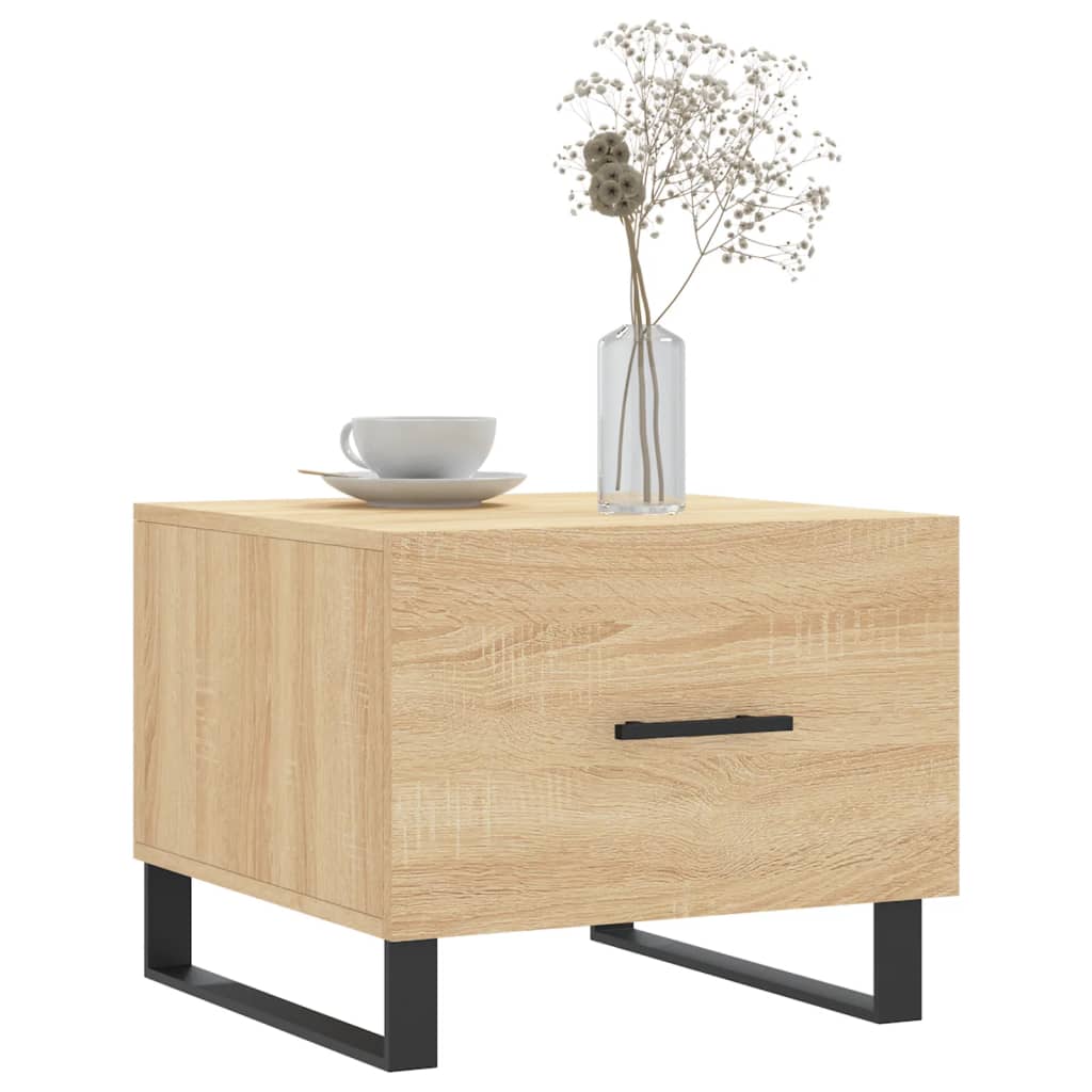 Sofaborde 2 stk Sonoma eg 50x50x40 cm træmateriale