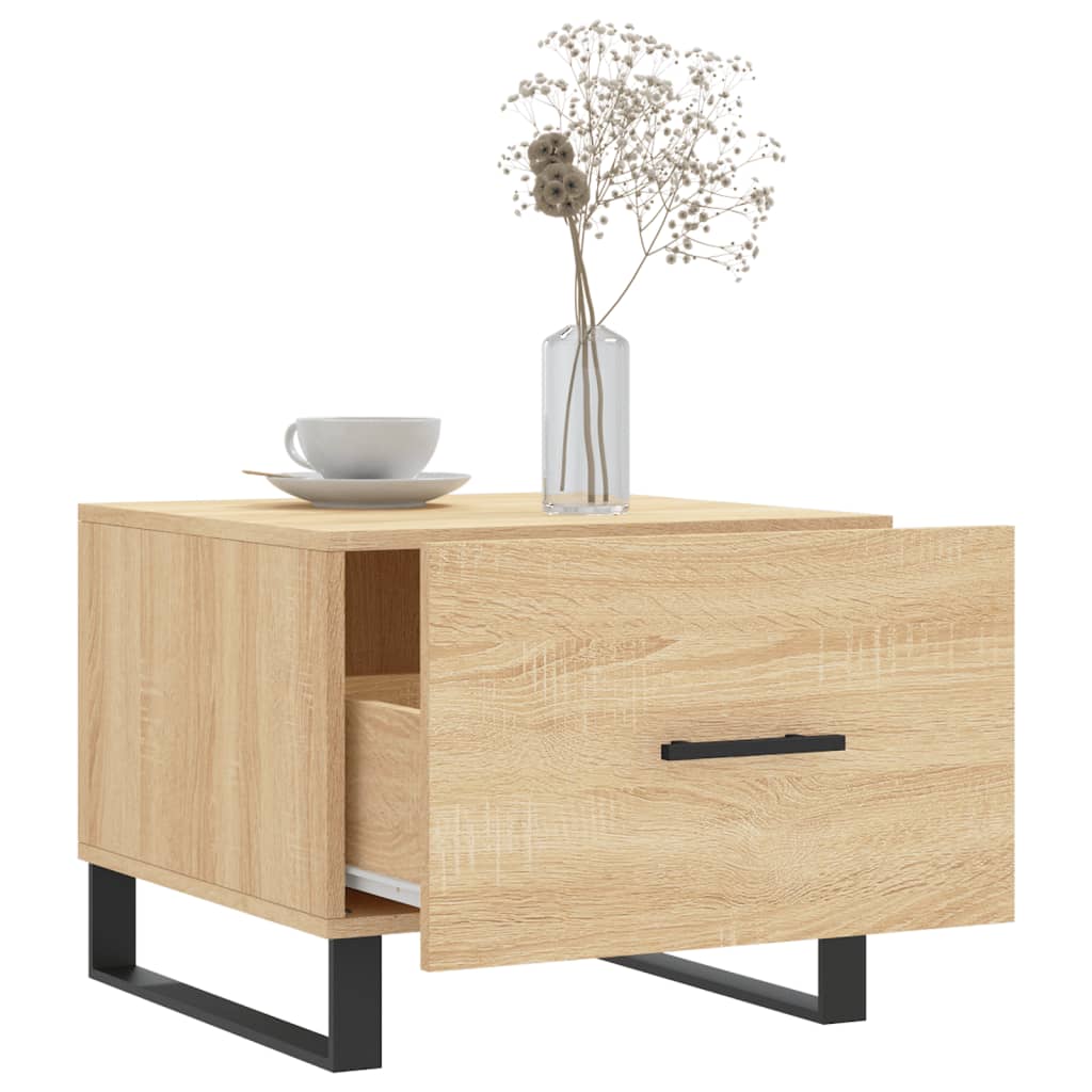 Sofaborde 2 stk Sonoma eg 50x50x40 cm træmateriale