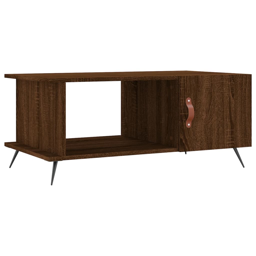 Sofabord Brun Eg Look 90x50x40 cm Træmateriale