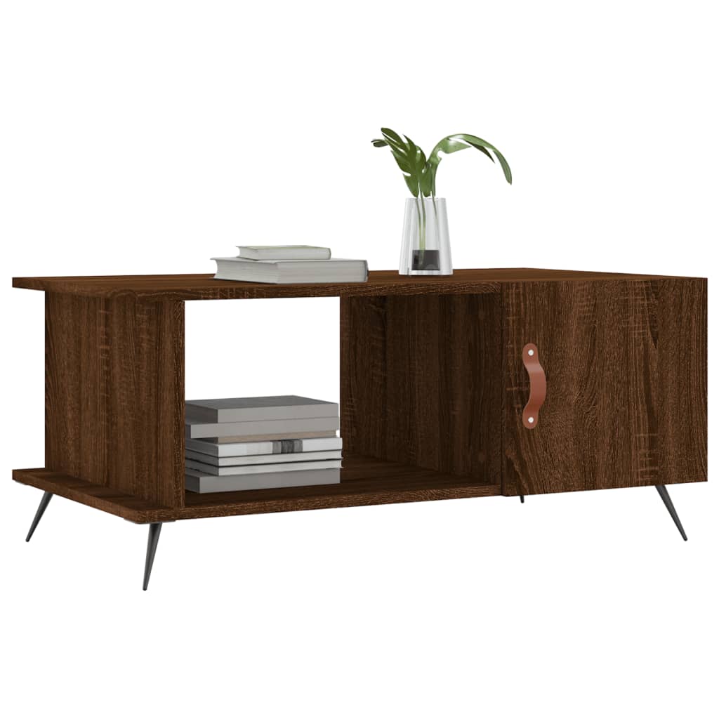 Sofabord Brun Eg Look 90x50x40 cm Træmateriale