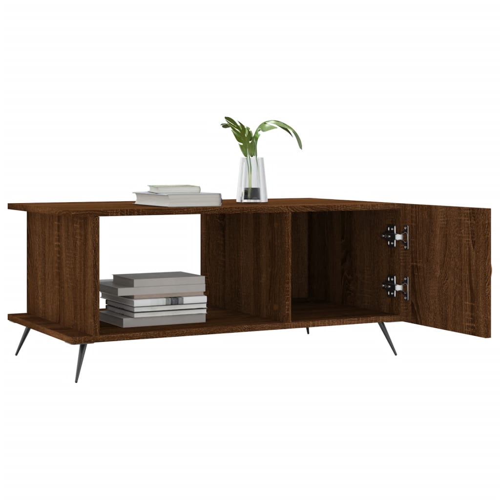 Sofabord Brun Eg Look 90x50x40 cm Træmateriale