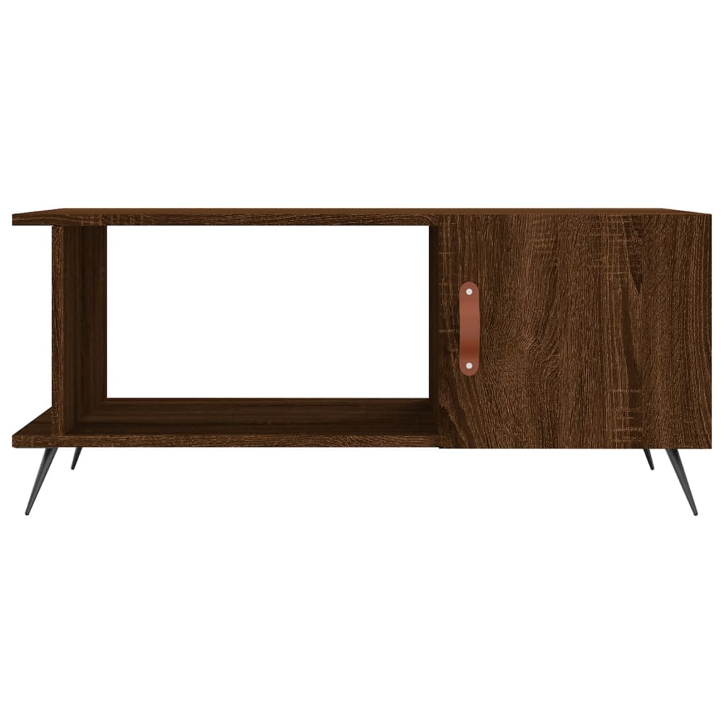 Sofabord Brun Eg Look 90x50x40 cm Træmateriale