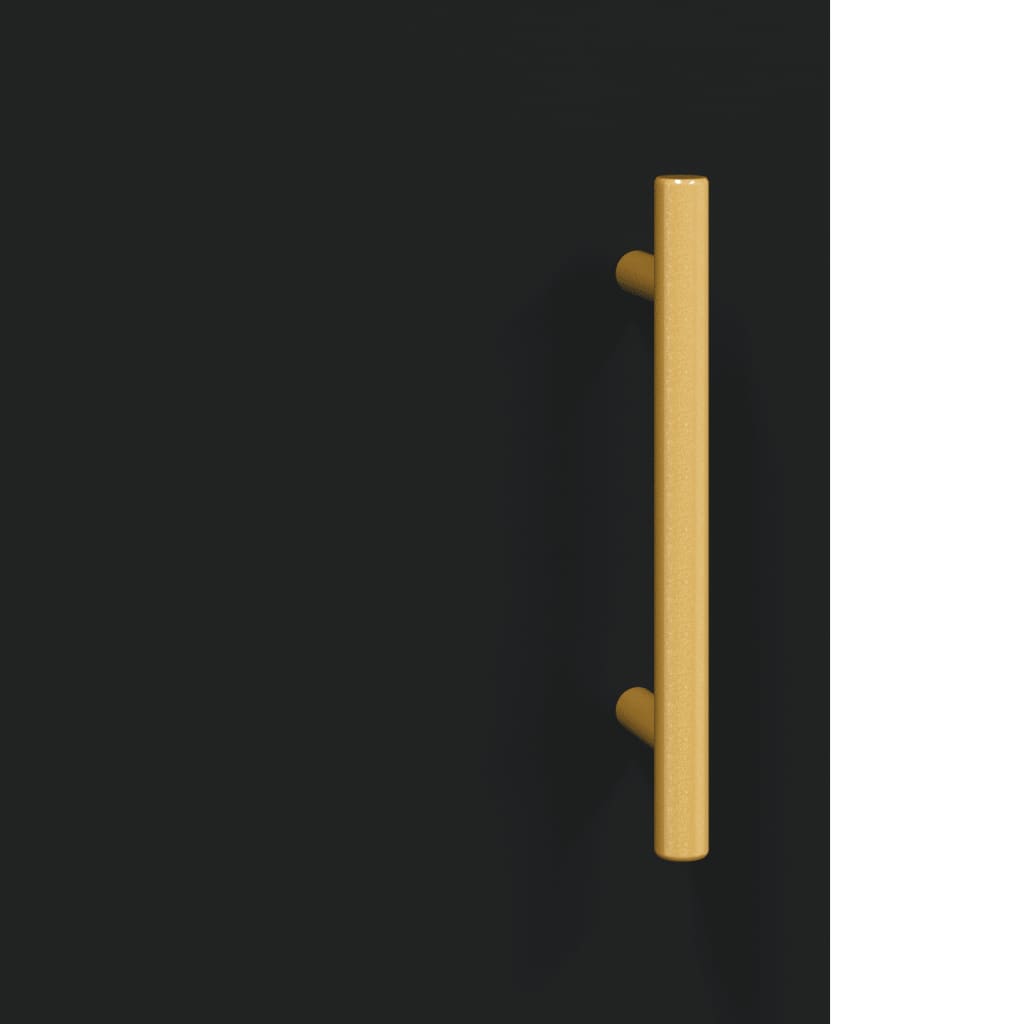 Sofabord Sort 90x50x40 cm Træ Materiale