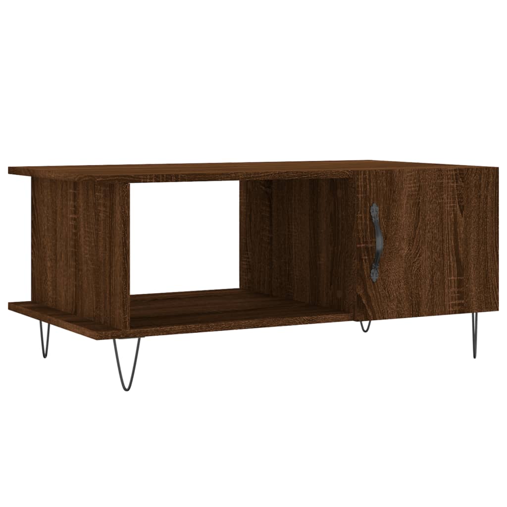 Sofabord Brun Eg Look 90x50x40 cm Træmateriale