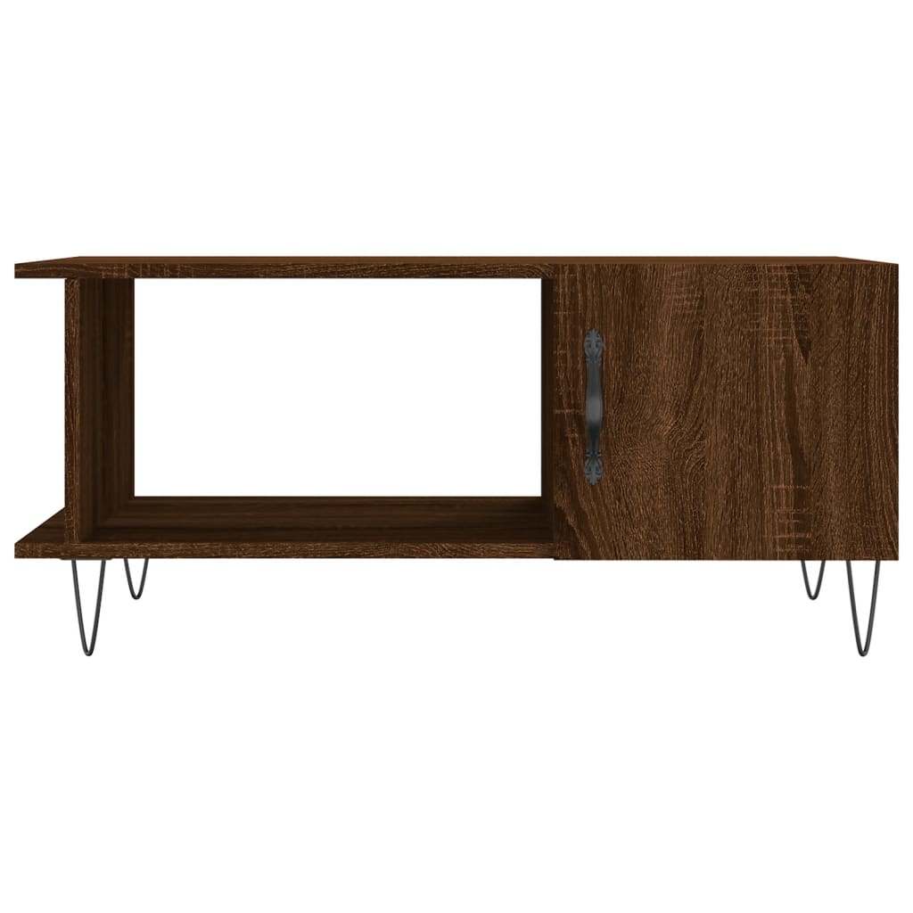 Sofabord Brun Eg Look 90x50x40 cm Træmateriale