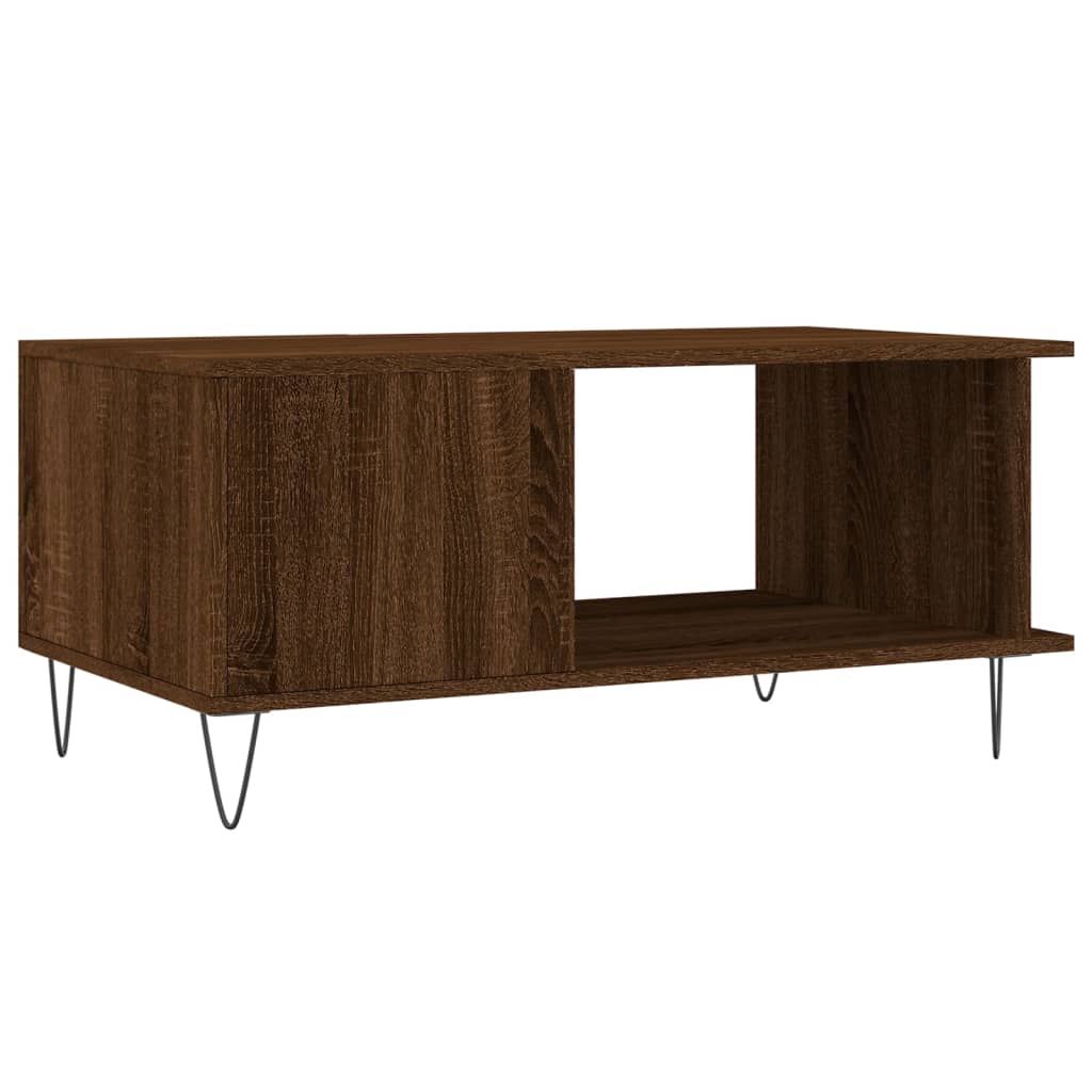 Sofabord Brun Eg Look 90x50x40 cm Træmateriale