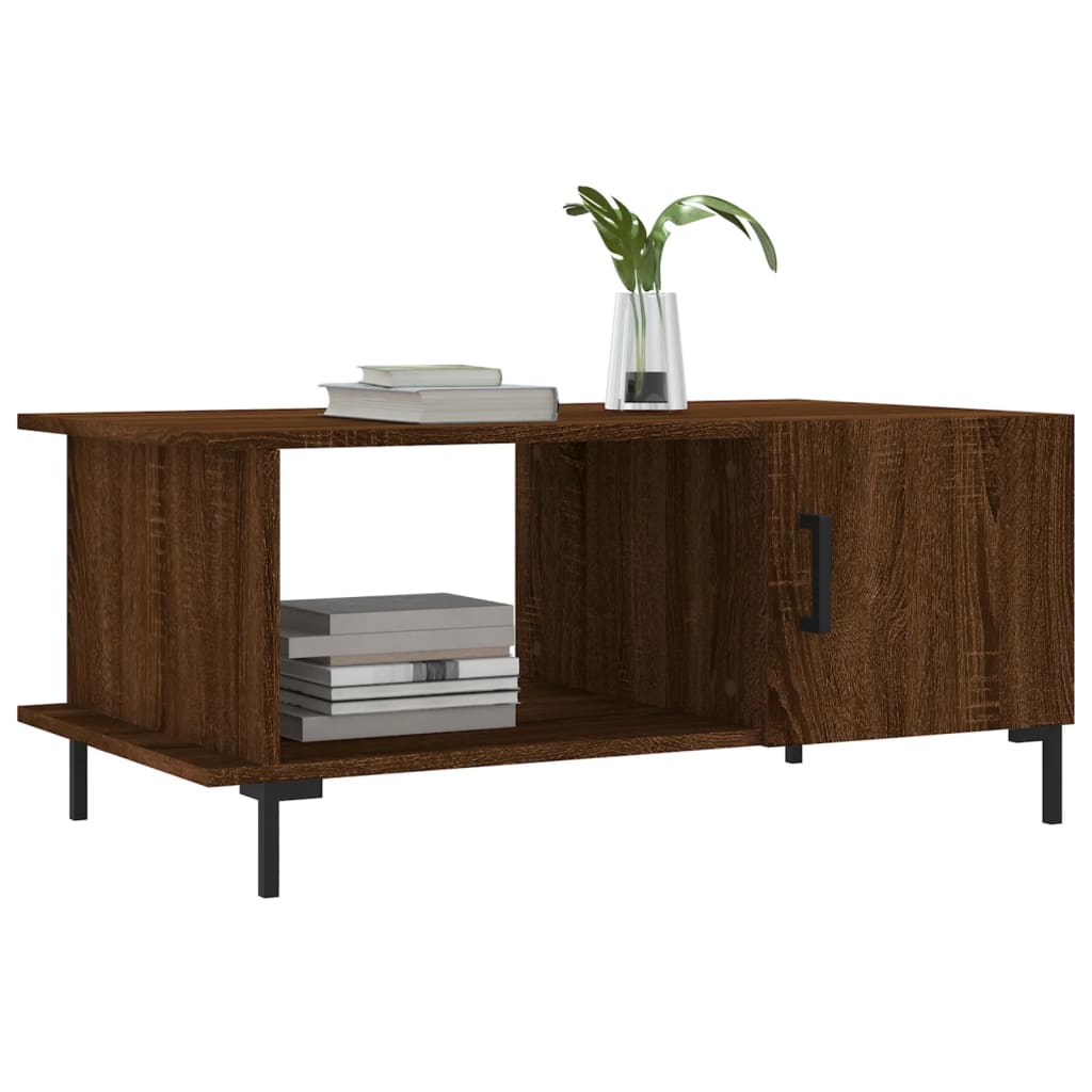 Sofabord Brun Eg Look 90x50x40 cm Træmateriale