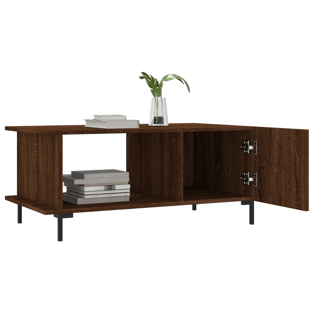 Sofabord Brun Eg Look 90x50x40 cm Træmateriale