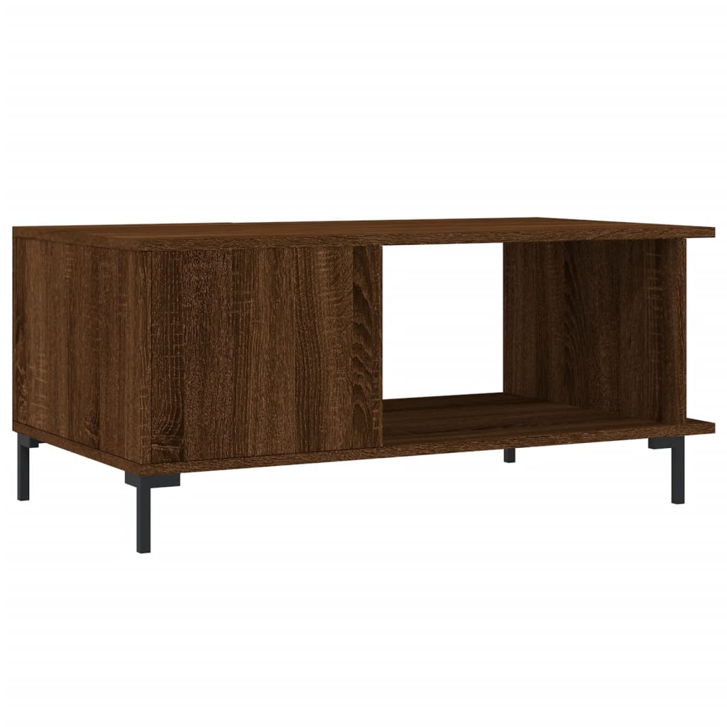 Sofabord Brun Eg Look 90x50x40 cm Træmateriale