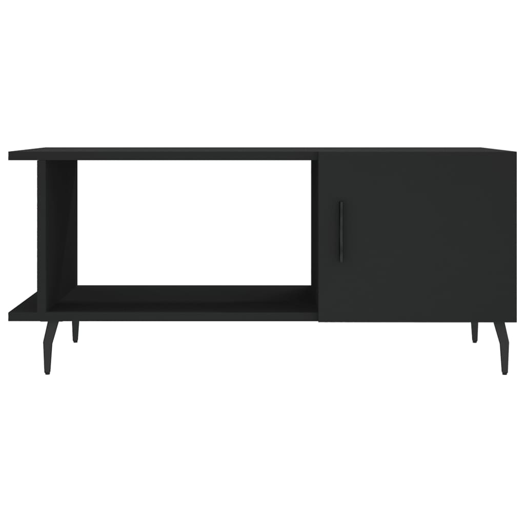 Sofabord Sort 90x50x40 cm Træ Materiale