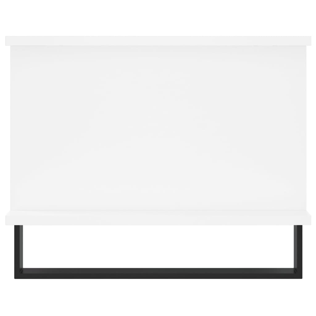 Sofabord Hvid 90x50x40 cm Træ Materiale