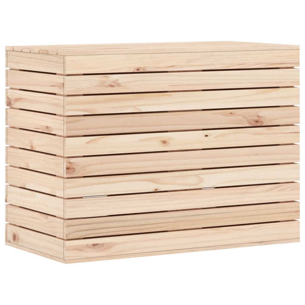 Vaskekasse 88,5x44x66 cm Massiv fyrretræ