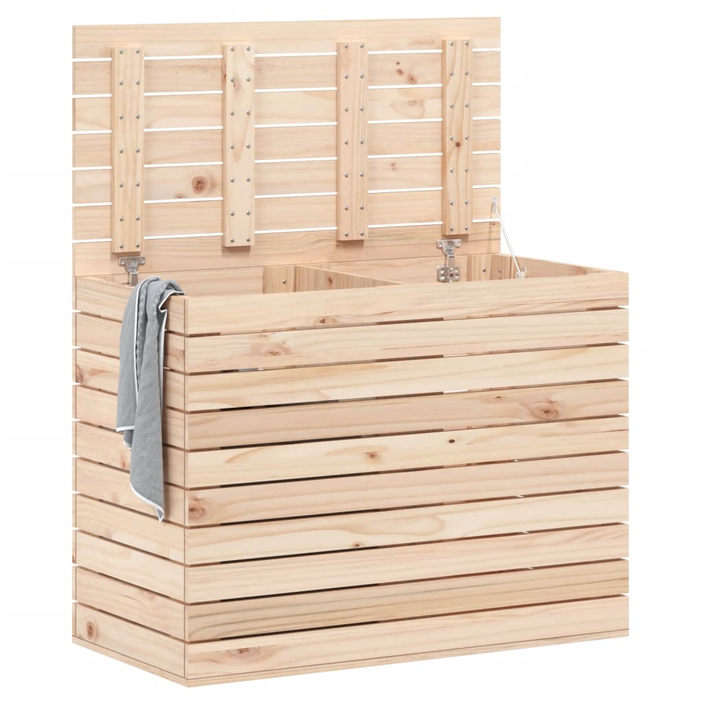 Vaskekasse 88,5x44x66 cm Massiv fyrretræ