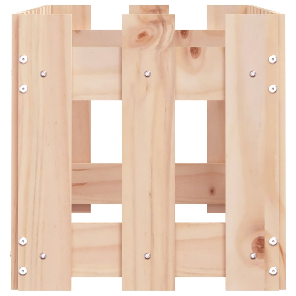 Højsengs stakit design 100x30x30 cm massivt fyrretræ