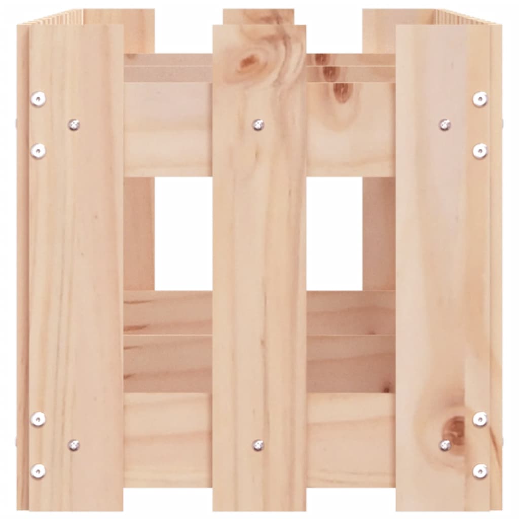 Højsengs stakit design 150x30x30 cm massivt fyrretræ