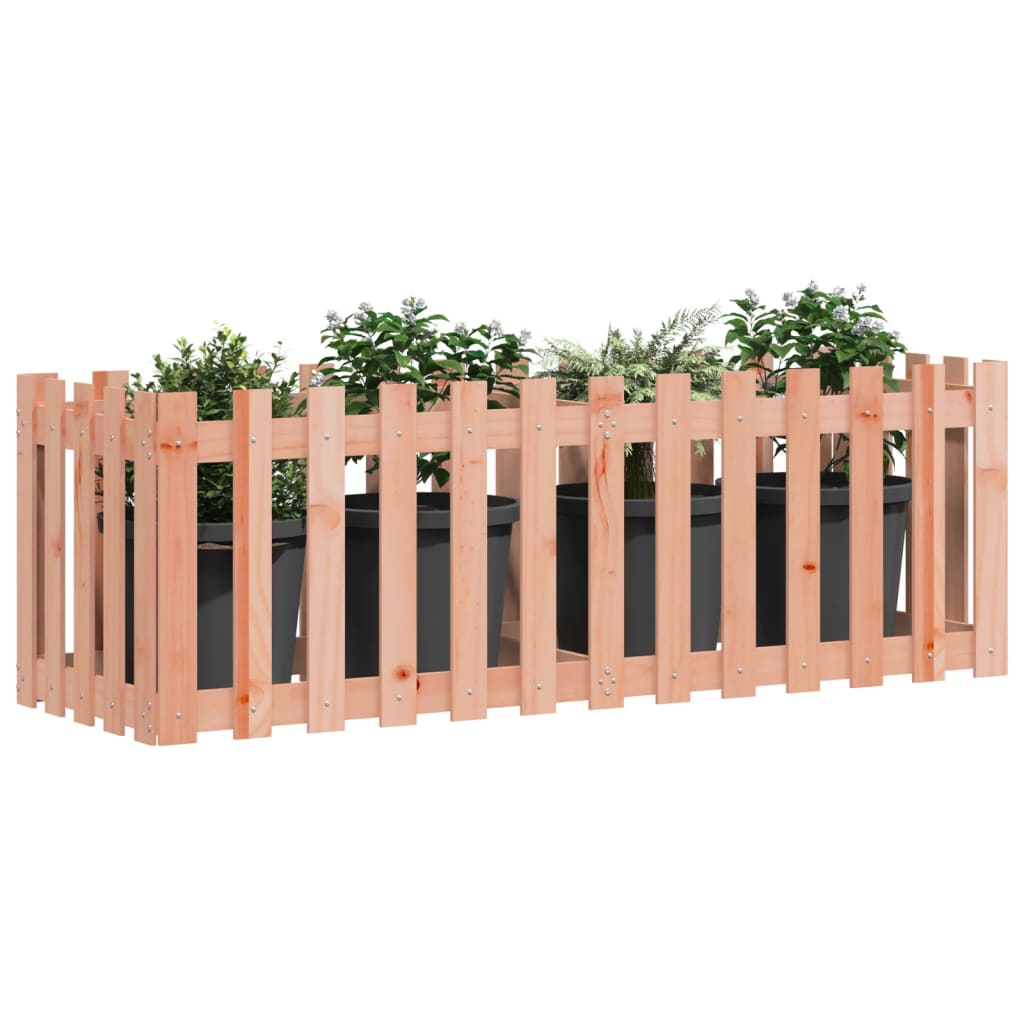 Højsengs hegn design 150x50x50 cm massivt douglasgrantræ