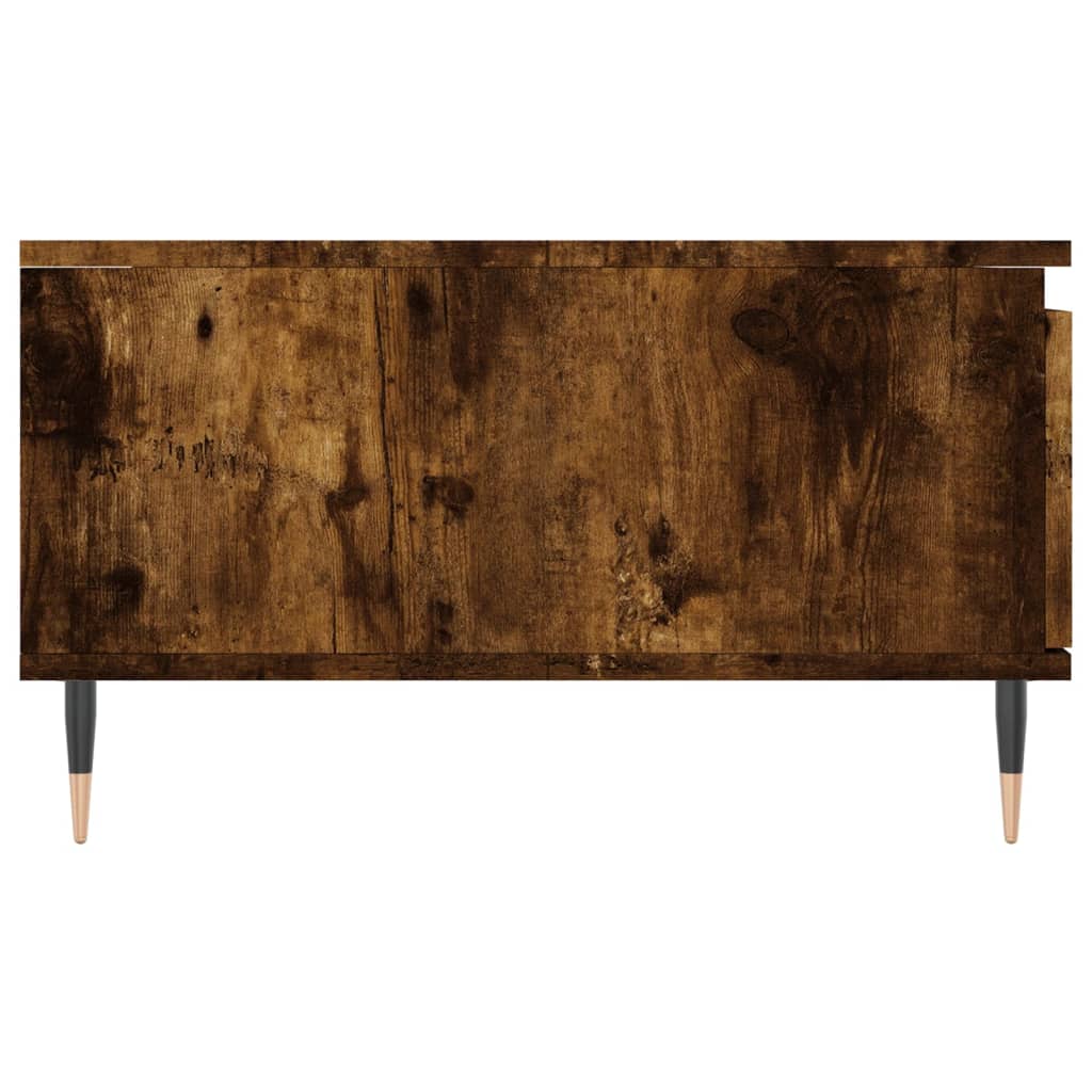 Sofabord røget eg 90x60x35 cm træmateriale