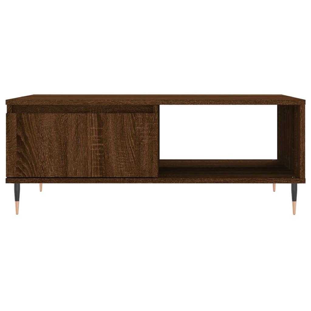 Sofabord Brun Eg Look 90x60x35 cm Træmateriale