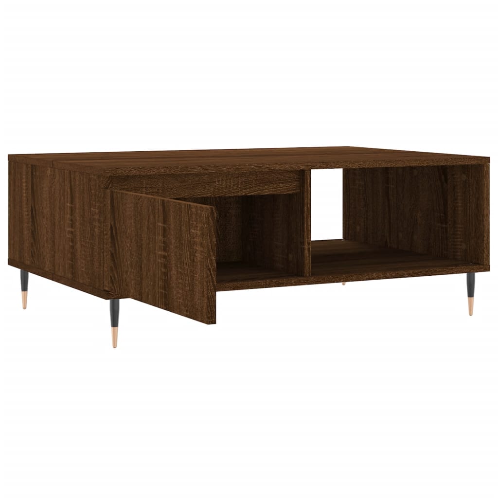 Sofabord Brun Eg Look 90x60x35 cm Træmateriale