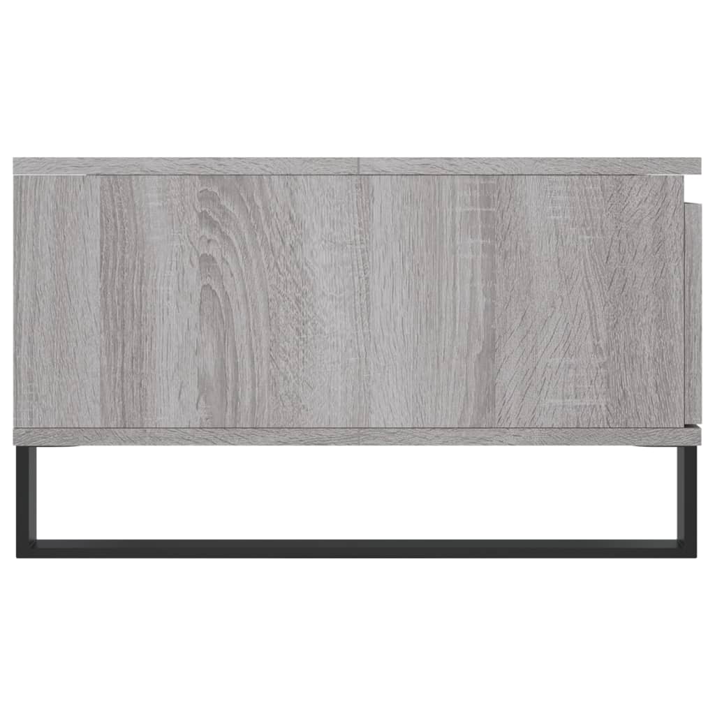 Sofabord Grå Sonoma 90x60x35 cm Træmateriale