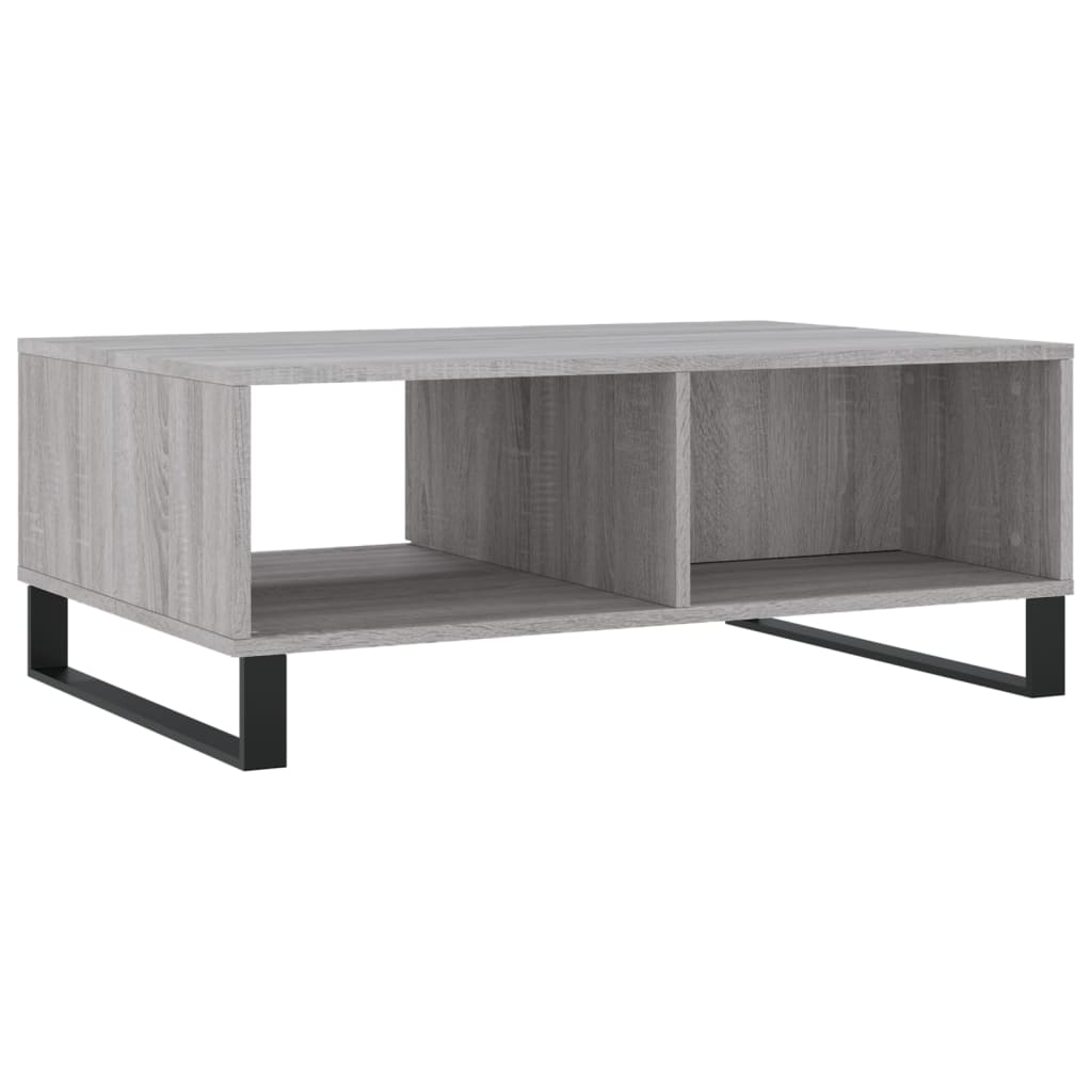 Sofabord Grå Sonoma 90x60x35 cm Træmateriale