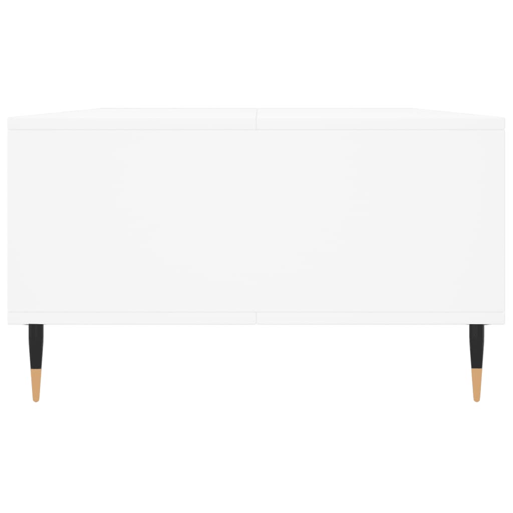 Sofabord Hvid 104x60x35 cm Træ Materiale